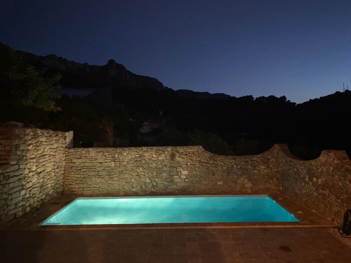 Casa Nicole Naturaleza, Montanas Y Piscina Privada En Alicante Carroja Exterior foto