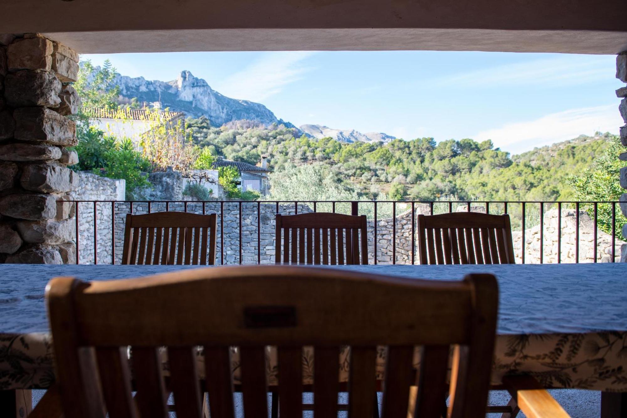 Casa Nicole Naturaleza, Montanas Y Piscina Privada En Alicante Carroja Exterior foto